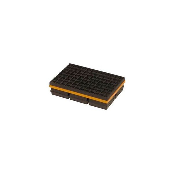 Mason Industries WMSW6X6 Super W Pad - Neoprene And Steel Pad With Friction Pad 6" X 6" X 1 1/4" WMSW6X6 - main